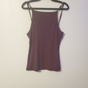 High neck tank top